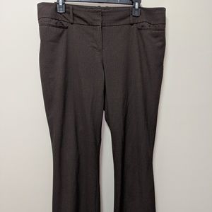 The Limited Drew Fit Brown Pants Size 14R